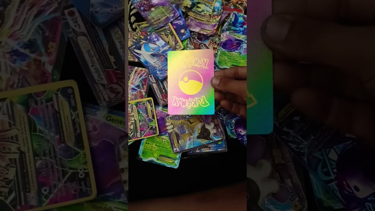 my rainbow Pokemon Card .Alolan Exeggutor