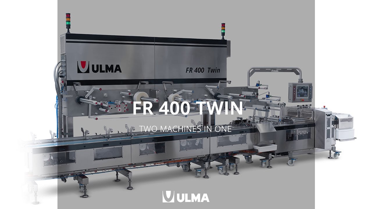 FR 400 TWIN: a new compact high-output horizontal wrapper - ULMA Packaging