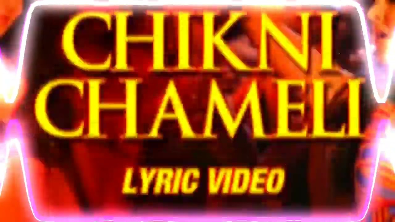 #4k Video | CHIKNI CHAMELI | Dj nitinevent1 hindi song remix 2026