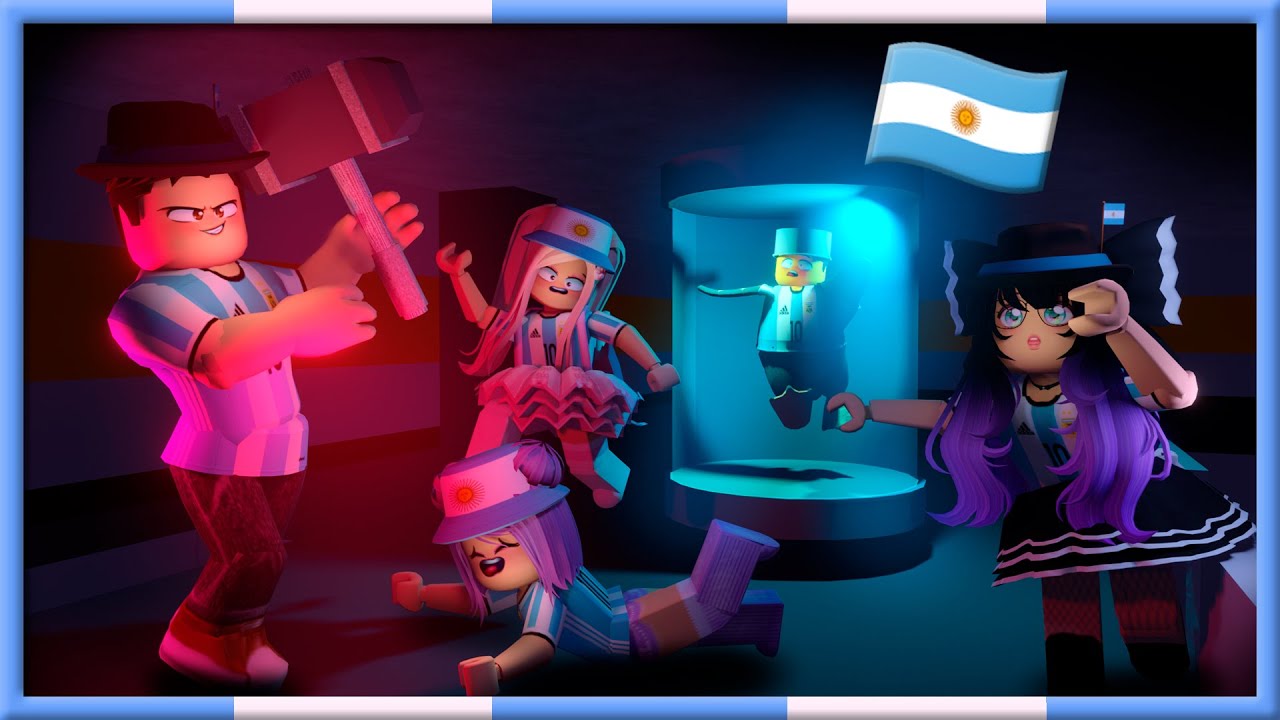 🇦🇷 &iexcl;Intentamos hablar en Argentino en todo el v&iacute;deo! 🇦🇷 *RETO* Flee the Facility #ROBLOX #TeamGrit&oacute;n