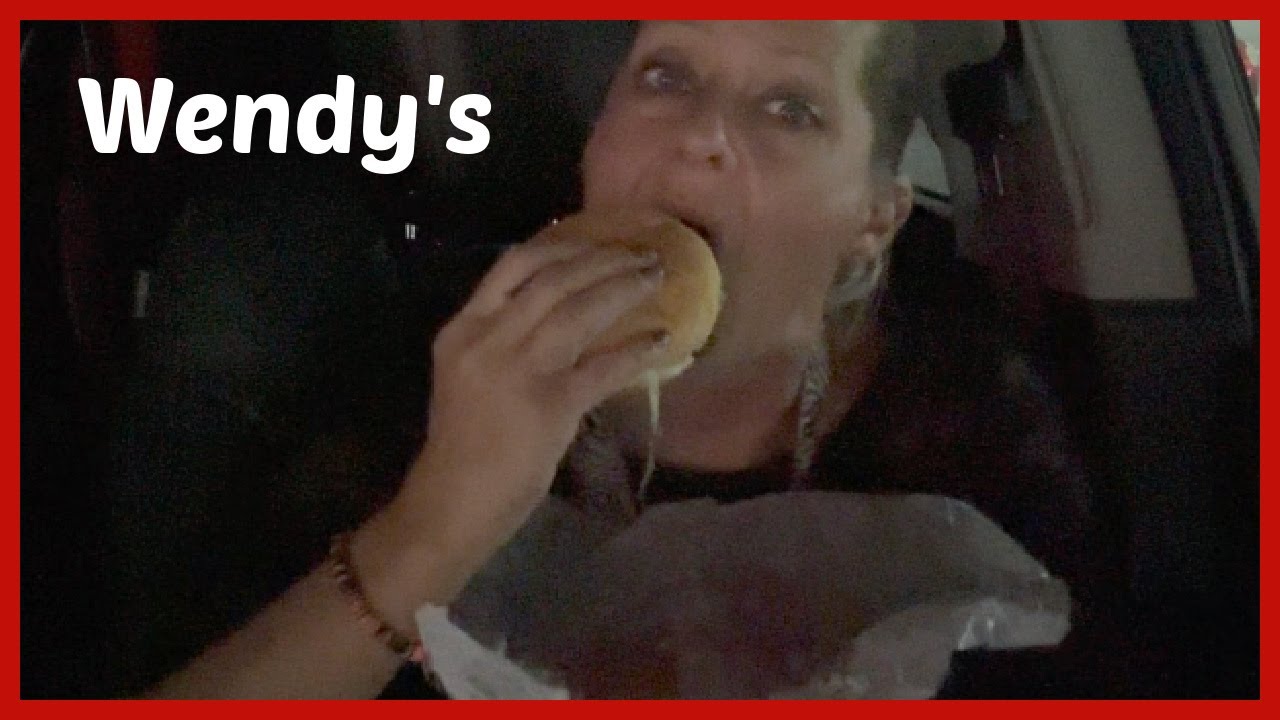 EATING WENDY'S $5 BIGGIE BAG JR BACON CHEESEBURGER, NUGGETS, FRIES  DIET COKE MUKBANG | Angie's Life