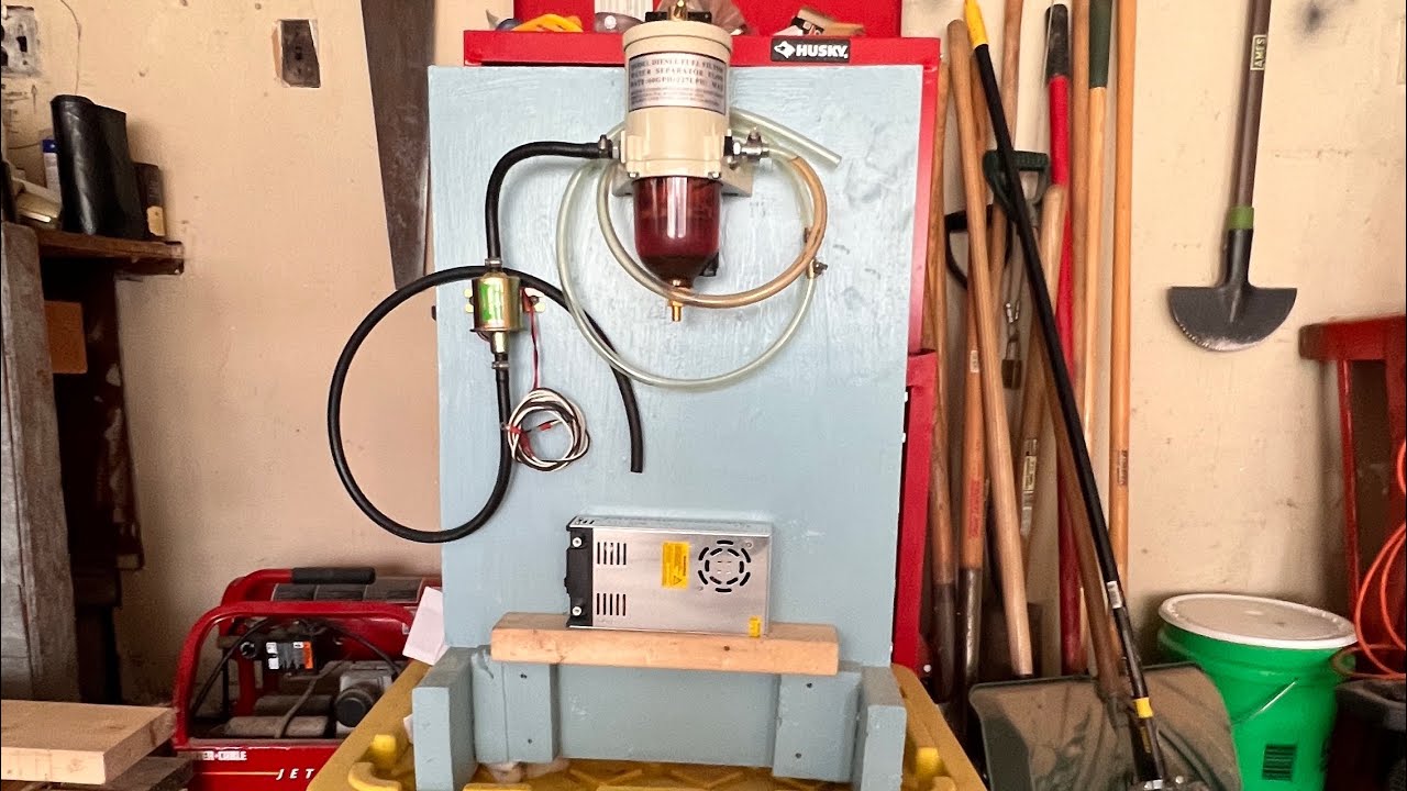 DIY - Cheap Diesel Fuel Polishing Rig- Episode #46