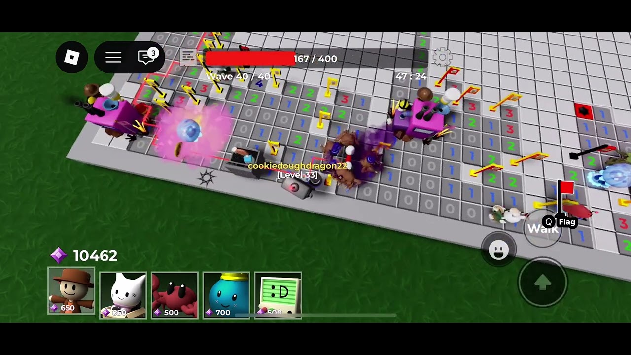 Minesweeper hard trio