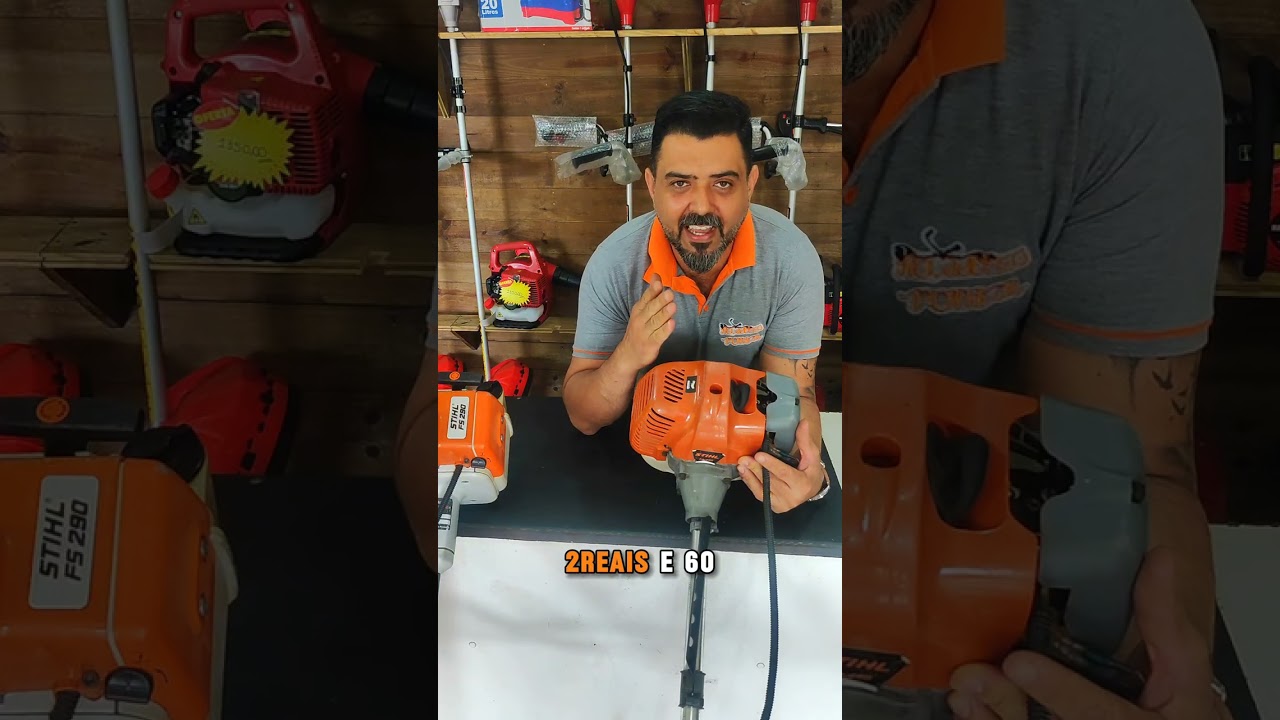 💡 Qual m&aacute;quina compensa mais? Stihl FS 290 importada ou original? 🤔