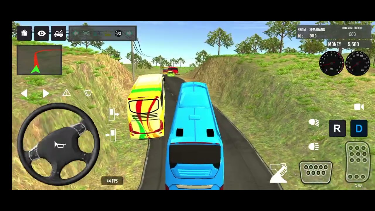 Bus simulator Indonesia 2034 😔😔ll