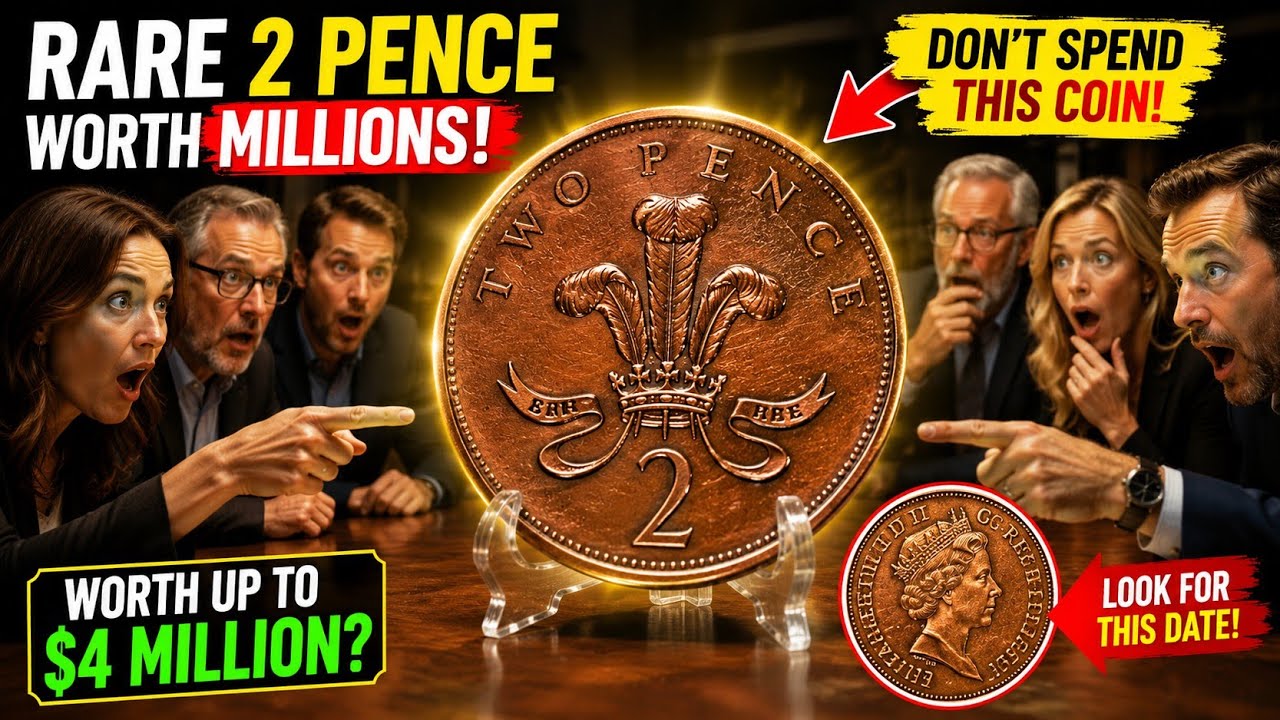 This 2 Pence Coin Could Be Worth a Fortune! 💰 | Rare Two Pence Coins You MUST Check