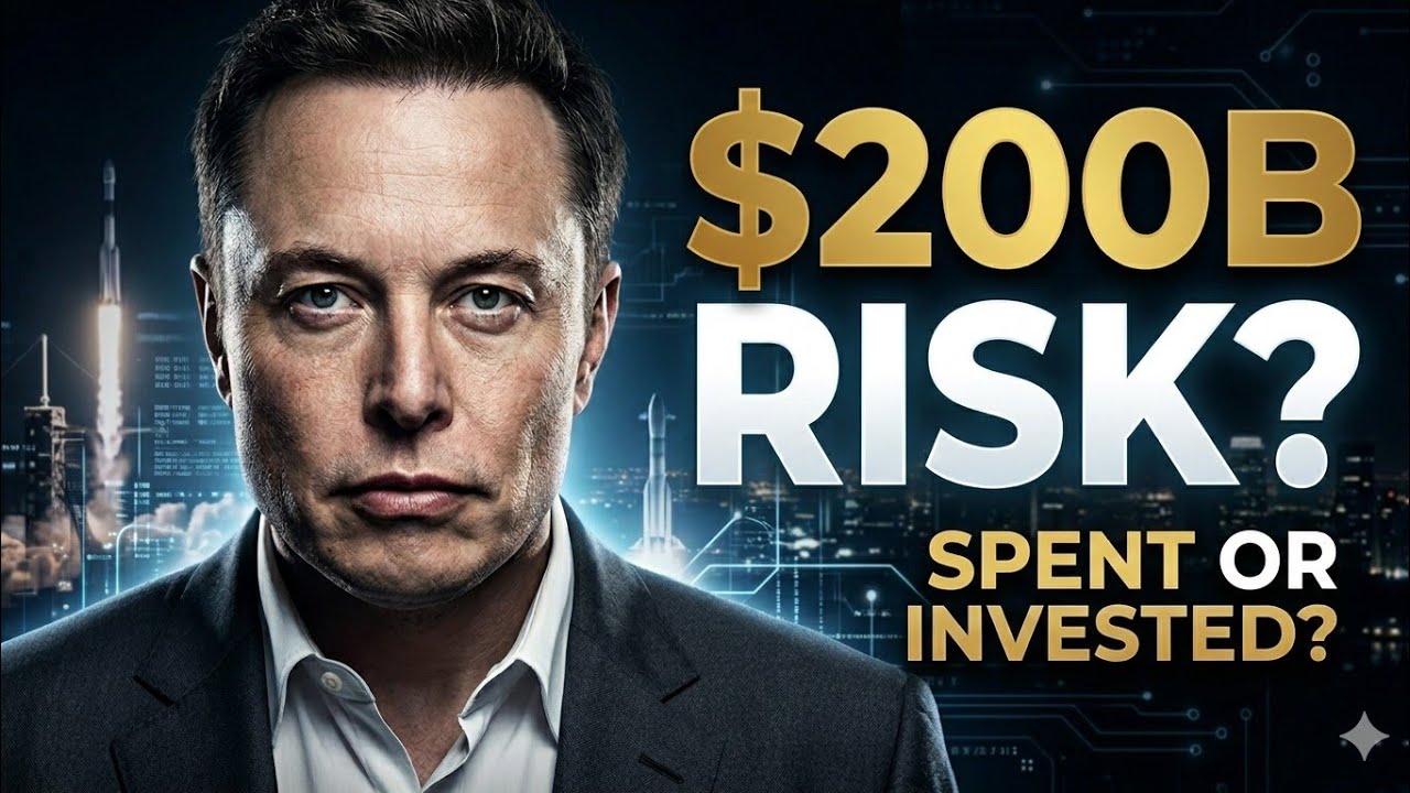 “Kya Elon Musk Ne $200 Billion Risk Par Laga Diya? Spent Or Invested Mystery”