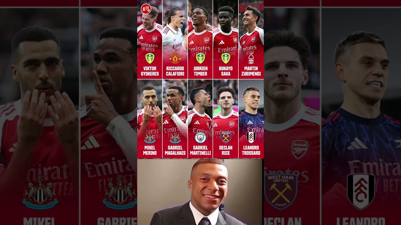 Arsenal 2025 XI 🔥 New Era of Champions Begins