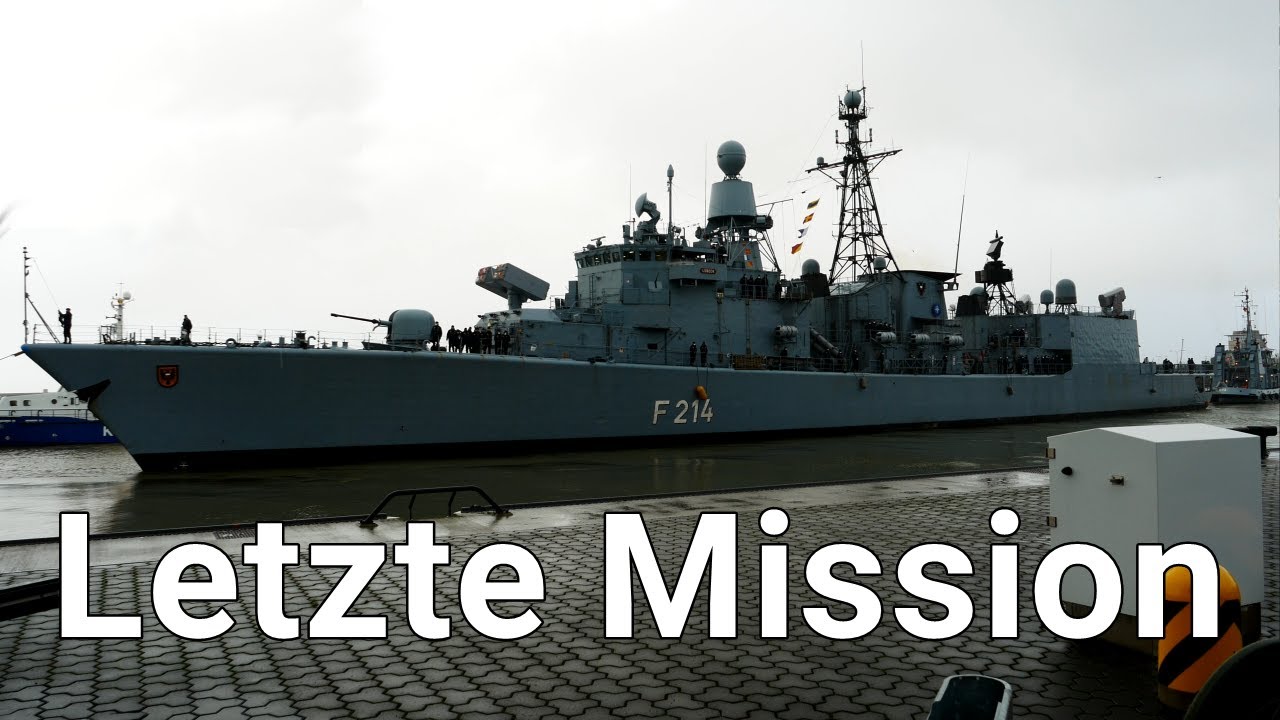 Fregatte Lübeck läuft nach 32 Dienstjahren zum letzten Einsatz aus - SNMG 2 -