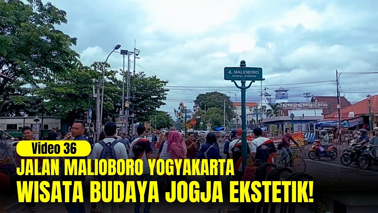 Pesona Jalan Malioboro Yogyakarta 2026 🇮🇩 | Wisata Ikonik, Kuliner & Suasana Malam Hari