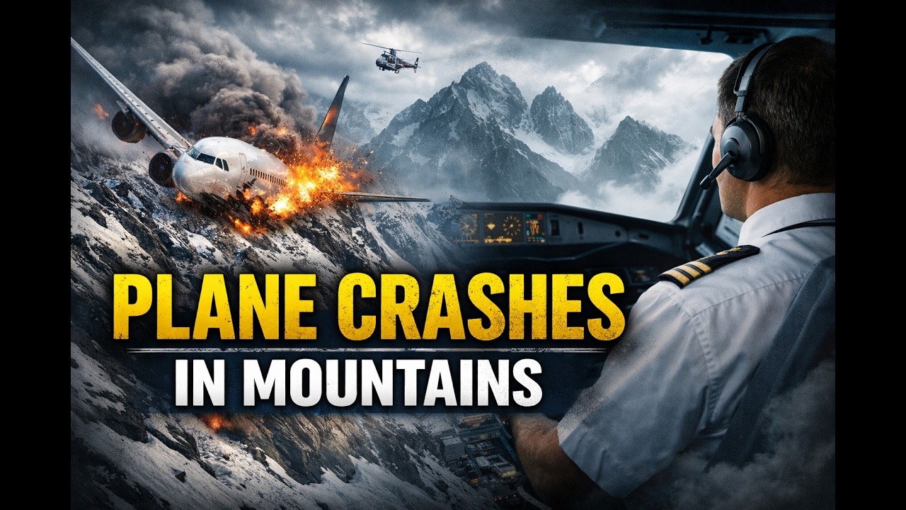 Plane Crashes in Mountains: Why Aircraft Fail in the World’s Most Dangerous Terrain