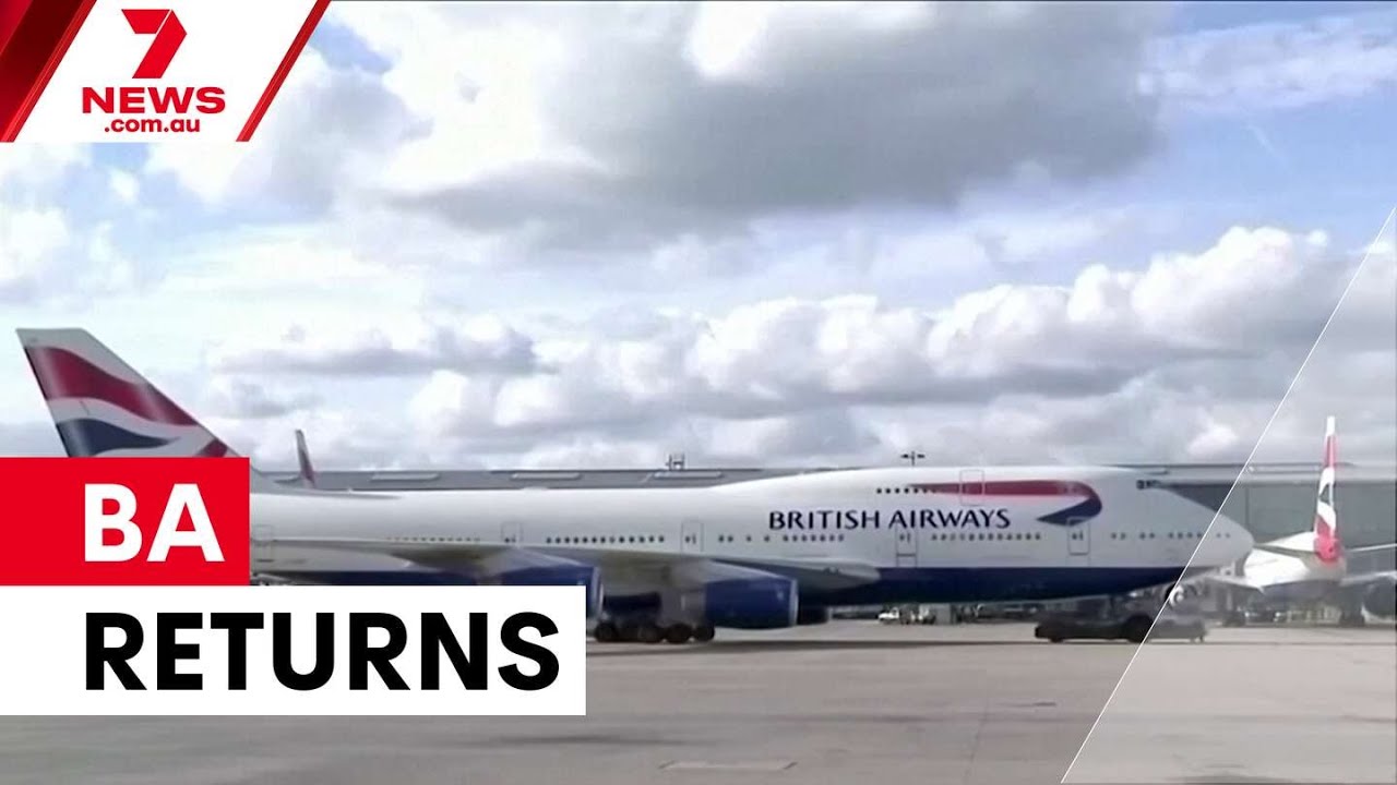 British Airways возвращается в Мельбурн спустя 20 лет | 7NEWS