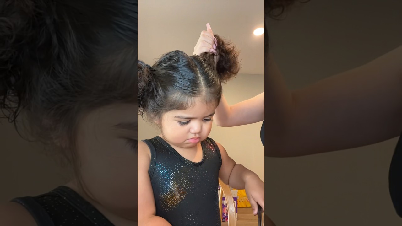 Space Buns hair tutorial #spacebuns #tutorial #kidshair