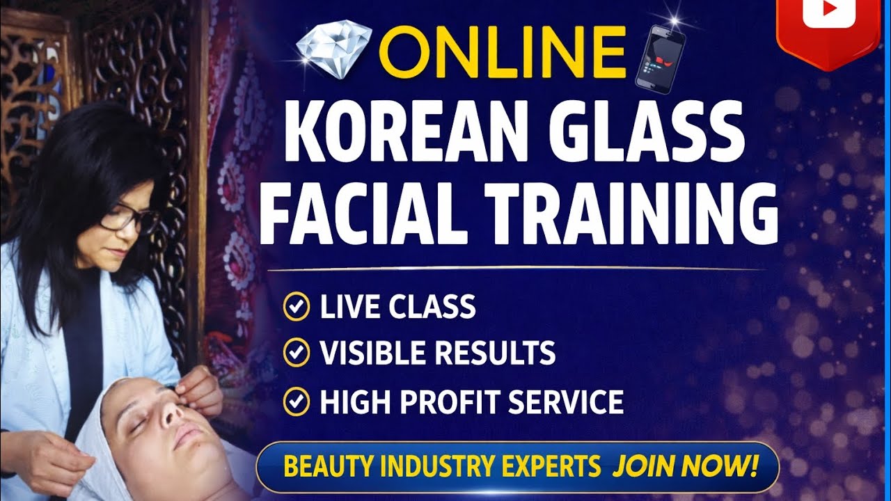 Korean Glass Facial Treatment Training Demo