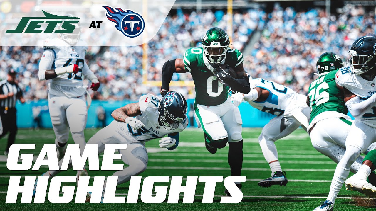 New York Jets Highlights vs. Tennessee Titans | 2024 Regular Season Week 2
