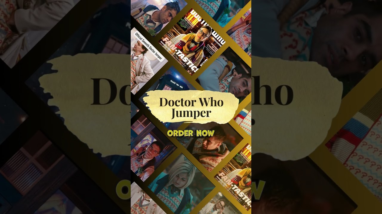 Stay warm and stylish with the Seventh Doctor