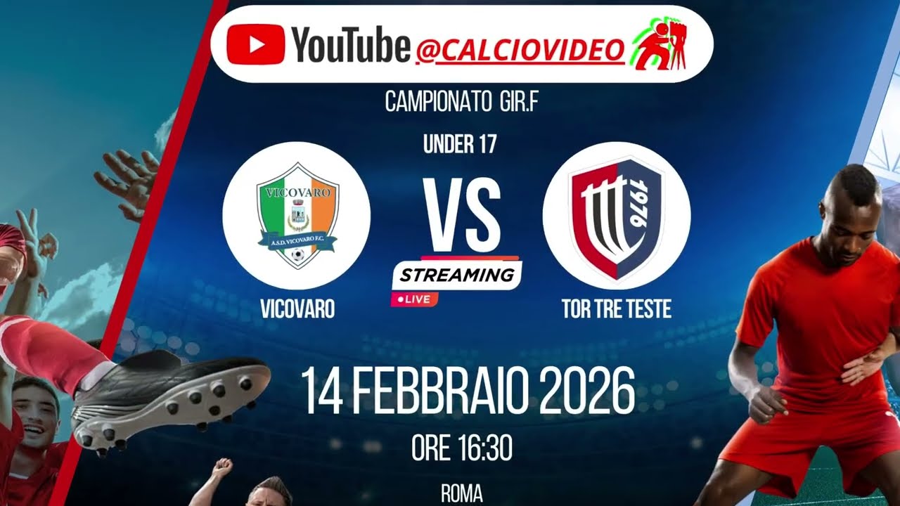 Highlights VICOVARO vs TOR TRE TESTE 4-3 Under 17 - 14/02/2026