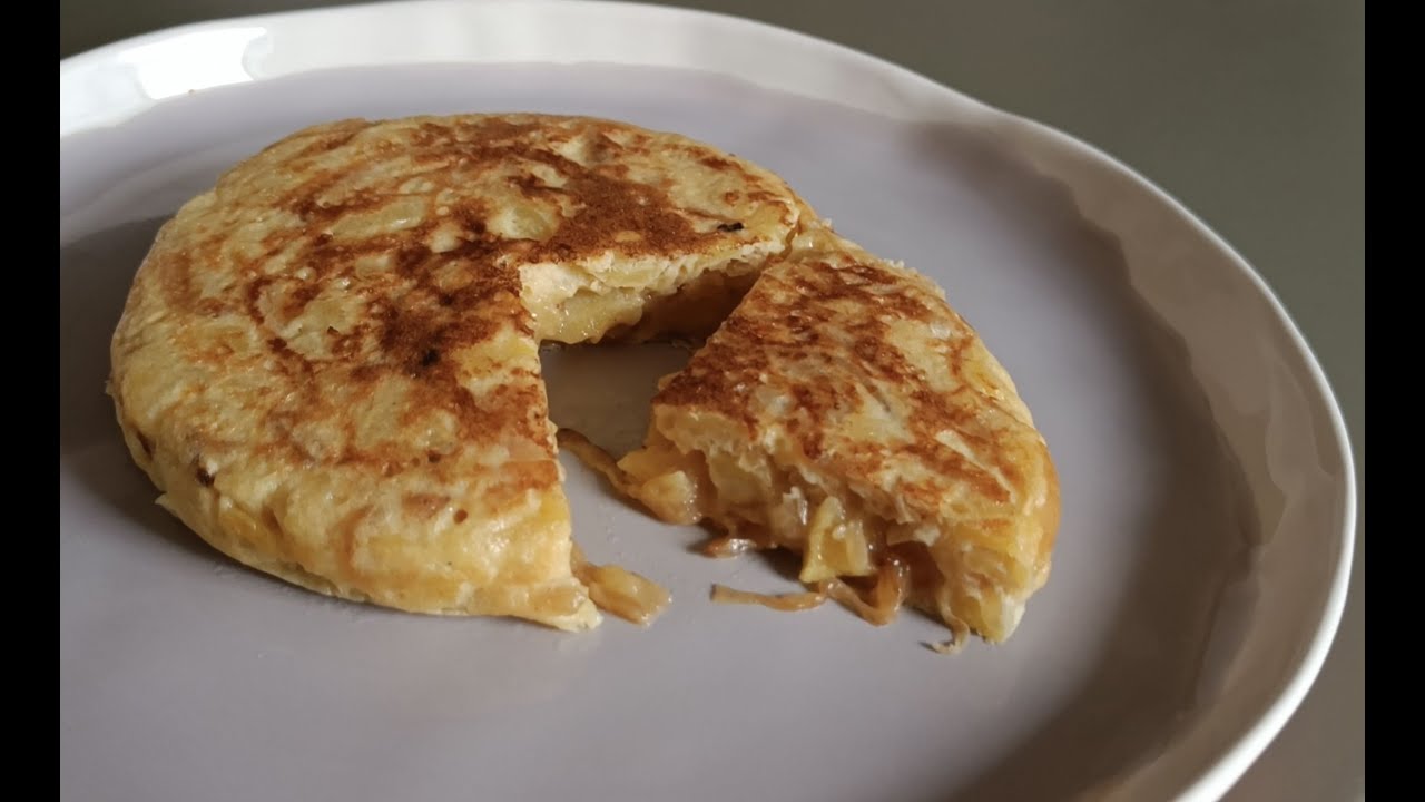 Spanish omelette in the microwave/ Tortilla de patata en microondas