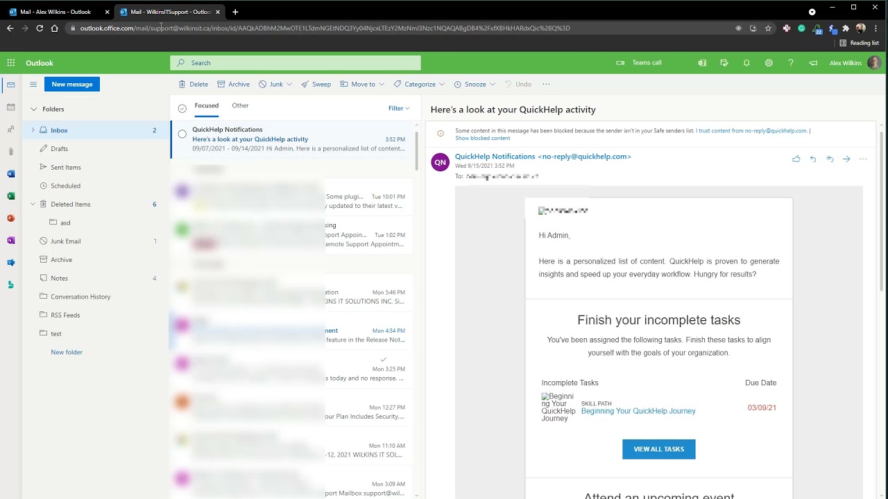 Creating Outlook Categories for Shared Mailboxes