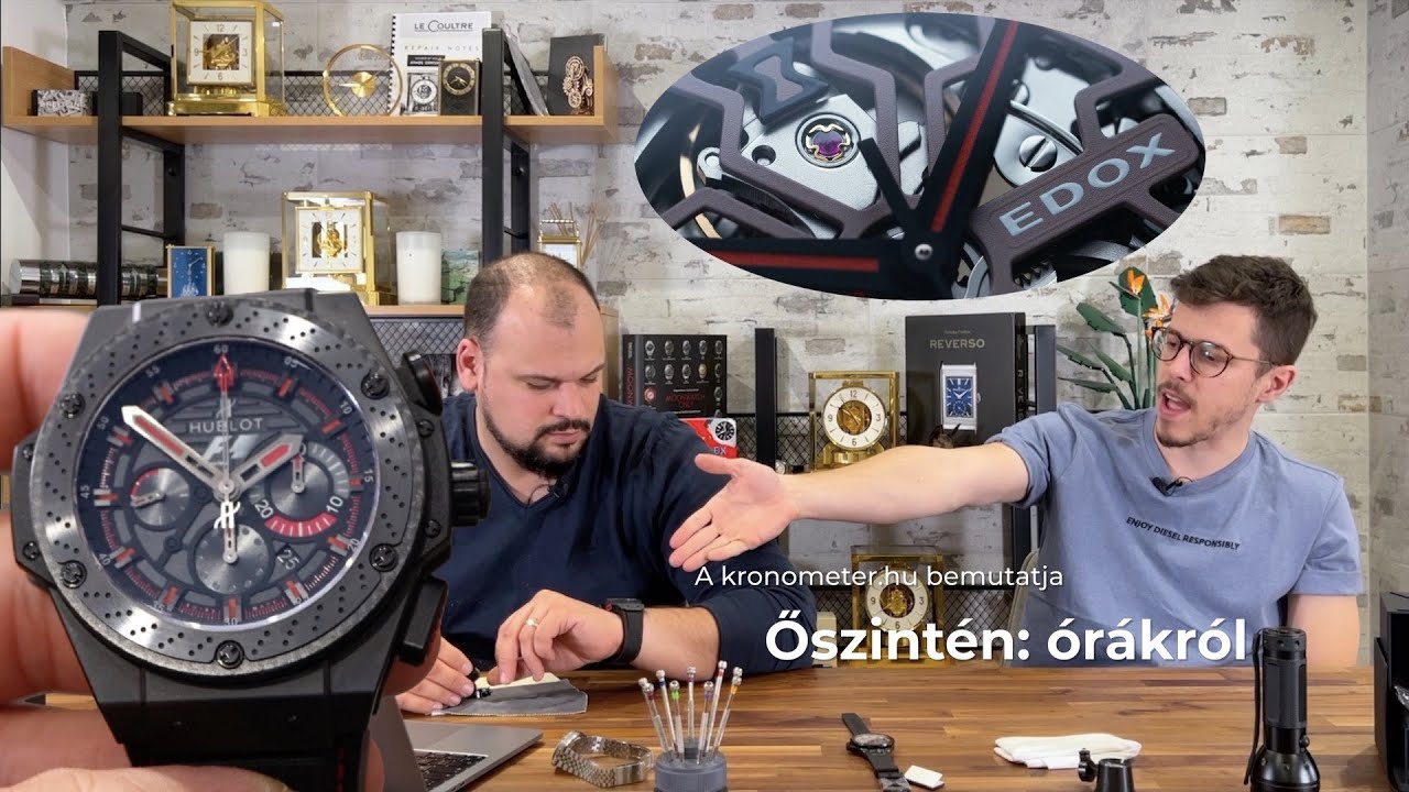 Hublot F1 avagy VÉGE a nagy luxusórák divatjának? + Friss Edox Delfin Mecano | Őszintén: Órákról