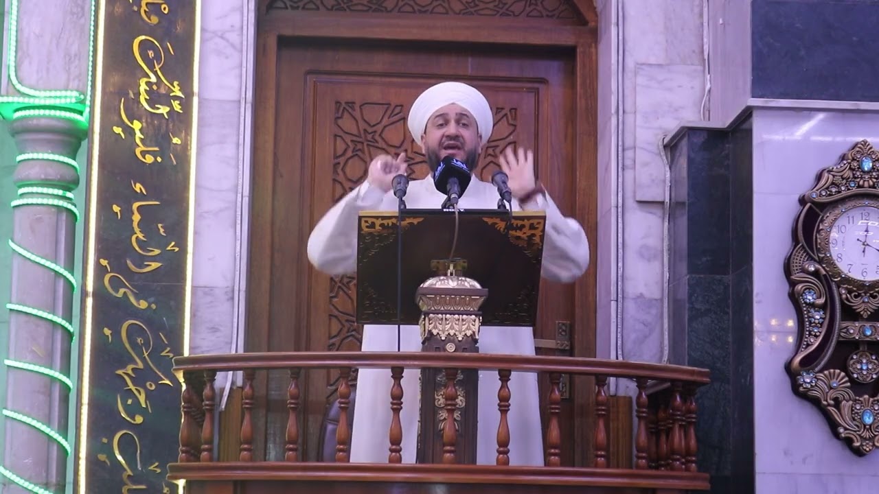 خطبة الجمعة لفضيلة الشيخ الدكتور عمار عبدالحافظ الكبيسي بعنوان : غضب النبي محمد 