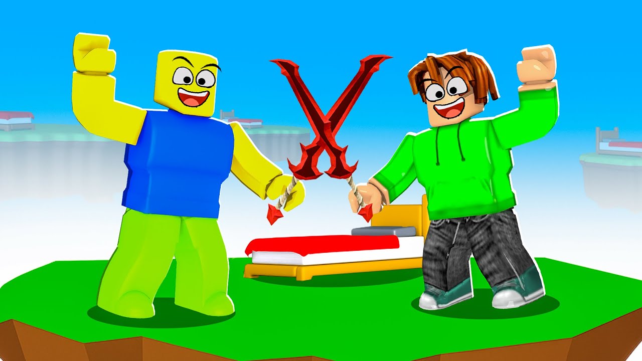 Мой первый раз в ROBLOX BEDWARS!