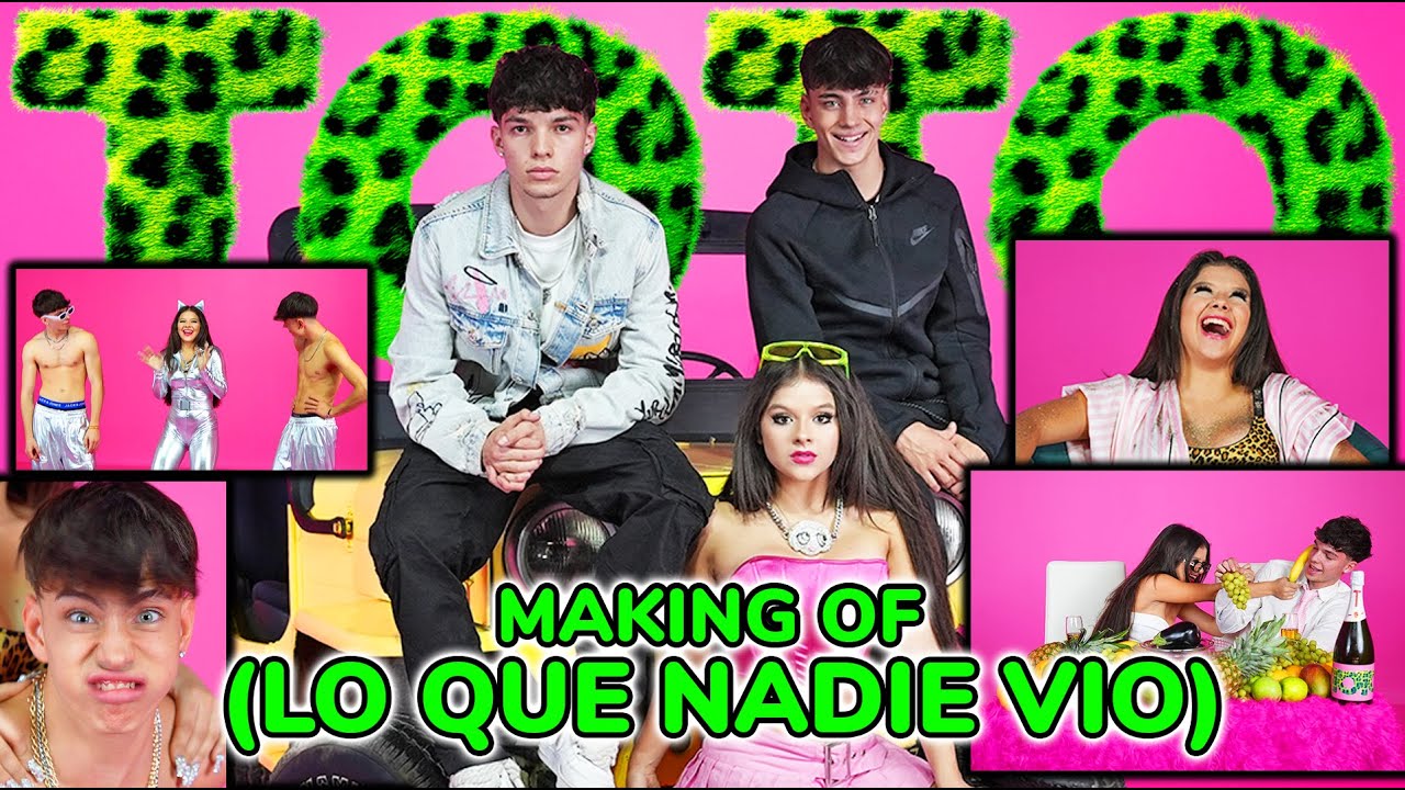 🔥 ¡¡LO QUE NADIE VIO!! 🎧​🎤​ MAKING OFF DE TO-TO (Official Video) - Karina, Hugo23