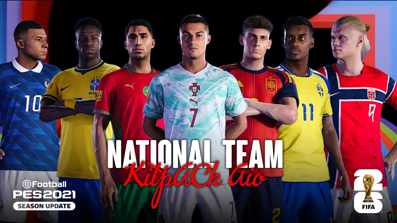 PES 2021 New National Teams Kits World Cup 2026 AIO