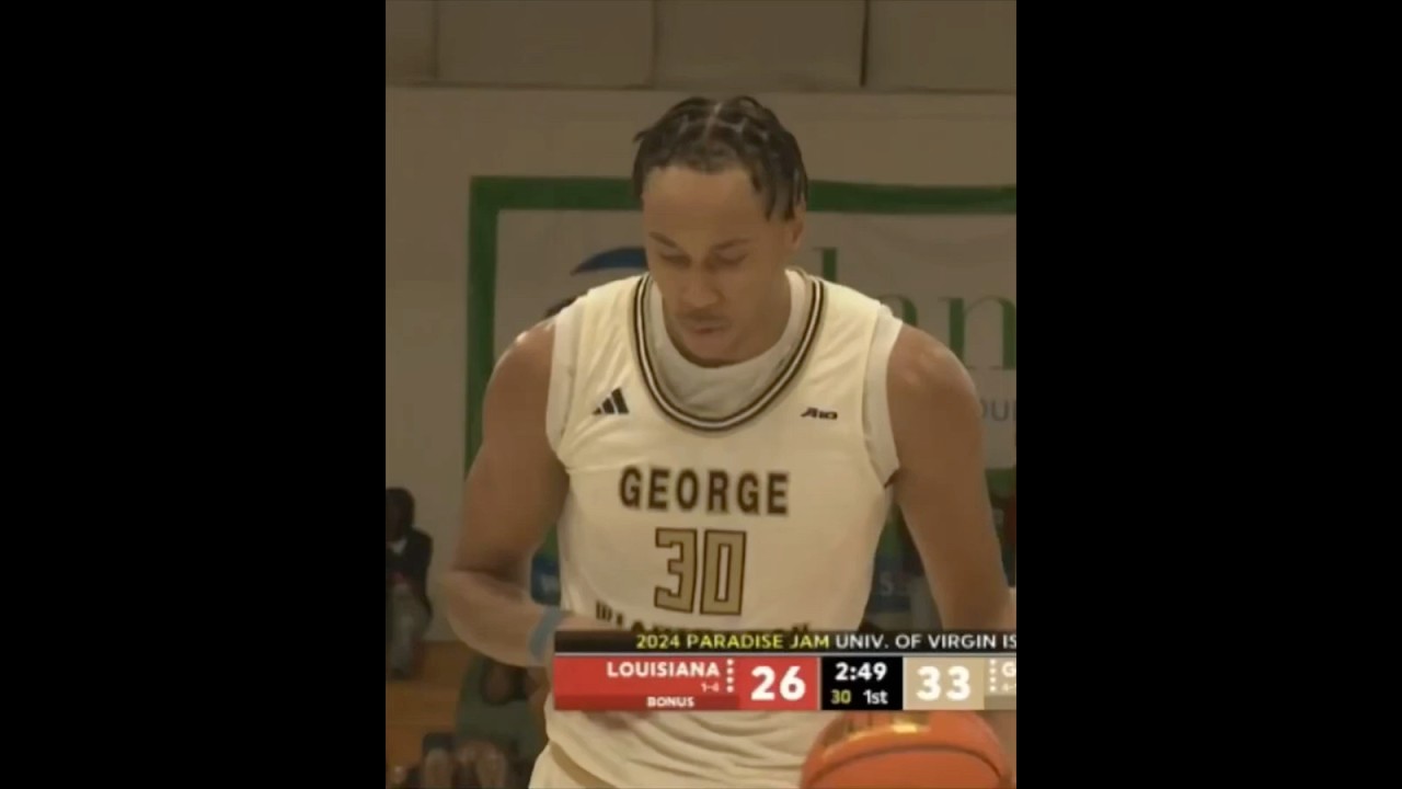 6&rsquo;11 Junior Rafael Castro is having himself a breakout year for @gw_mbb 12.3PPG 8.4PPG 67.5%FGS