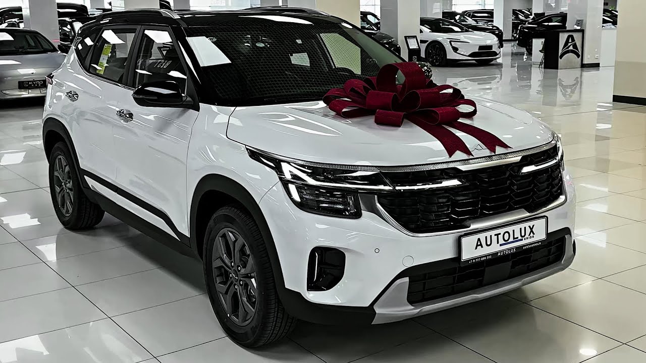 Kia Seltos 2024 года – маленький стильный внедорожник!