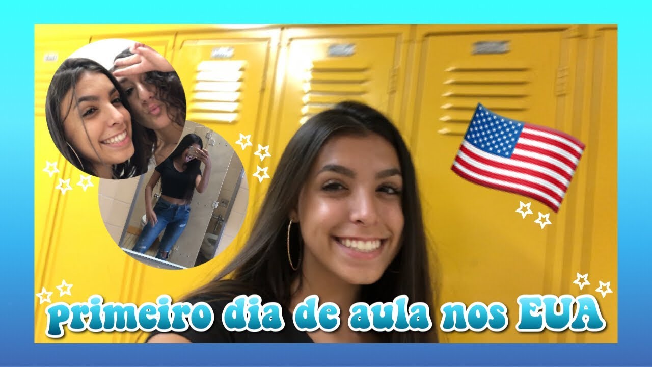 vlog 1° dia de aula nos ESTADOS UNIDOS - JUNIOR YEAR
