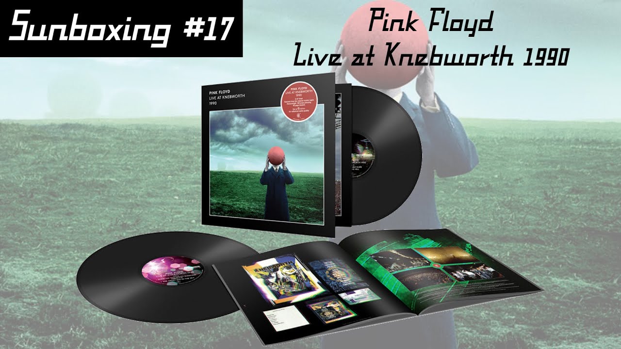 Unboxing the 2LP 45RPM pressing of Pink Floyd - Live at Knebworth 1990 (Sunboxing #17)