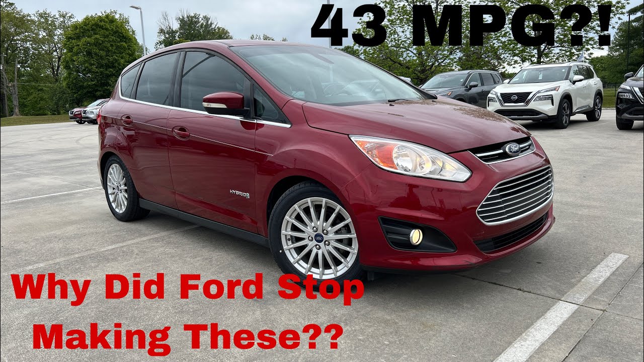 2013 Ford C-Max Hybrid SEL 2.0 POV Test Drive & Review