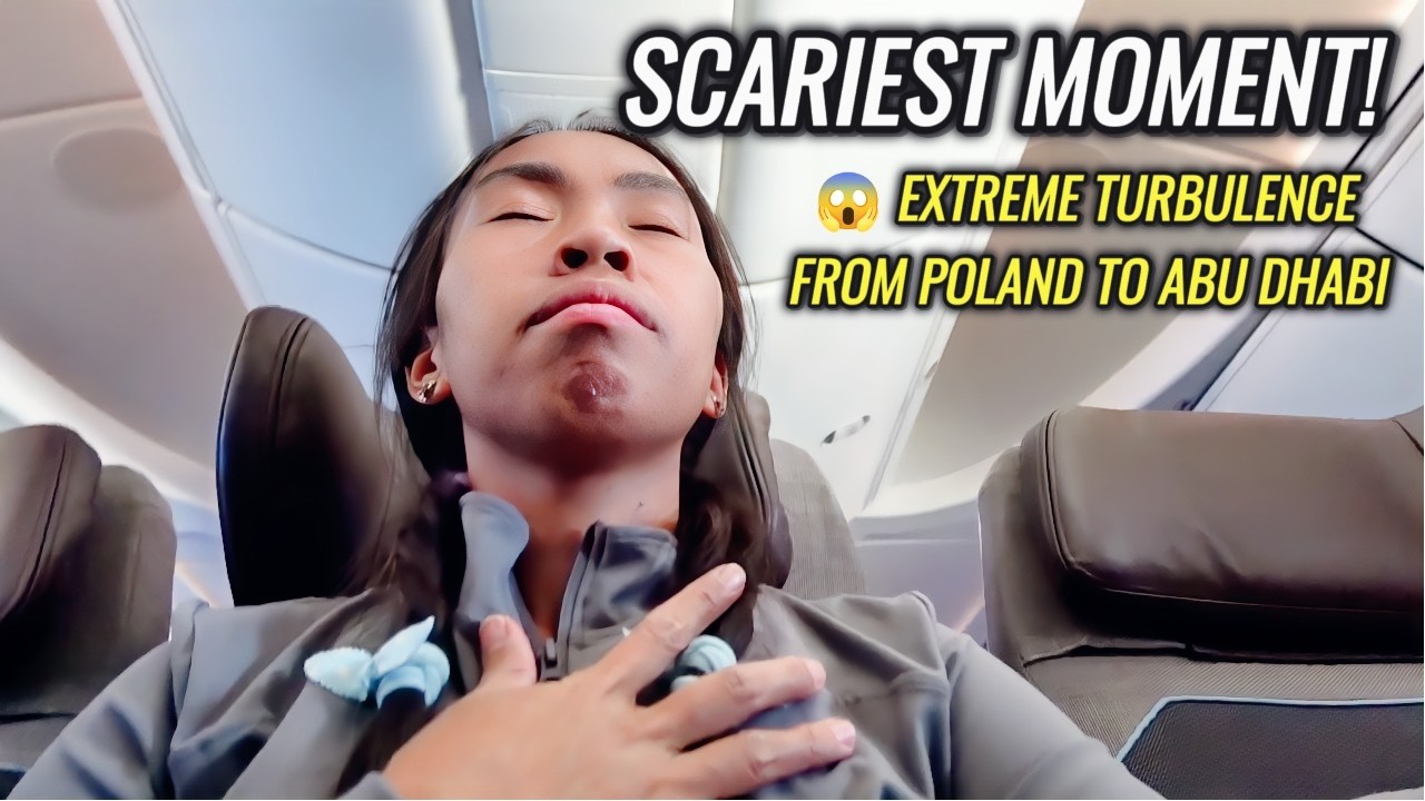 POLAND to PHILIPPINES: The Turbulence felt like forever! 🇵🇭