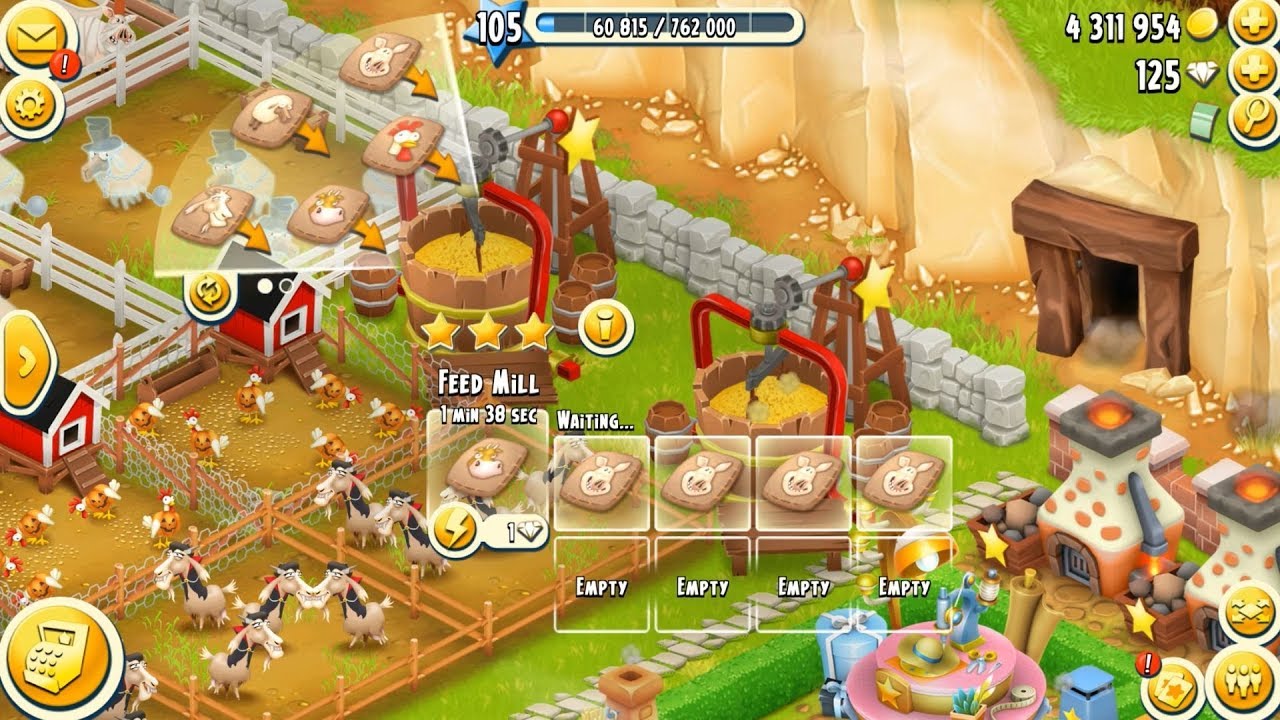 Hay Day Level 105 Update 11 HD 1080p