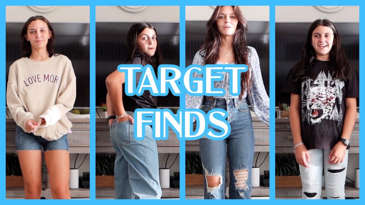 NEW CLOTHING FINDS AT TARGET + TRY ON TARGET HAUL 2021! EMMA AND ELLIE