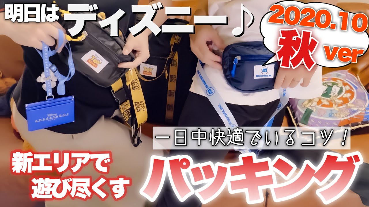 ディズニーパッキング！新エリアを遊び尽くす為の持ち物！