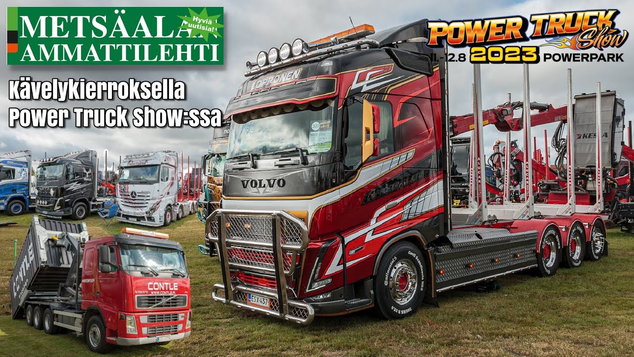Power Truck Show 2023 - kävelykierros lauantaina