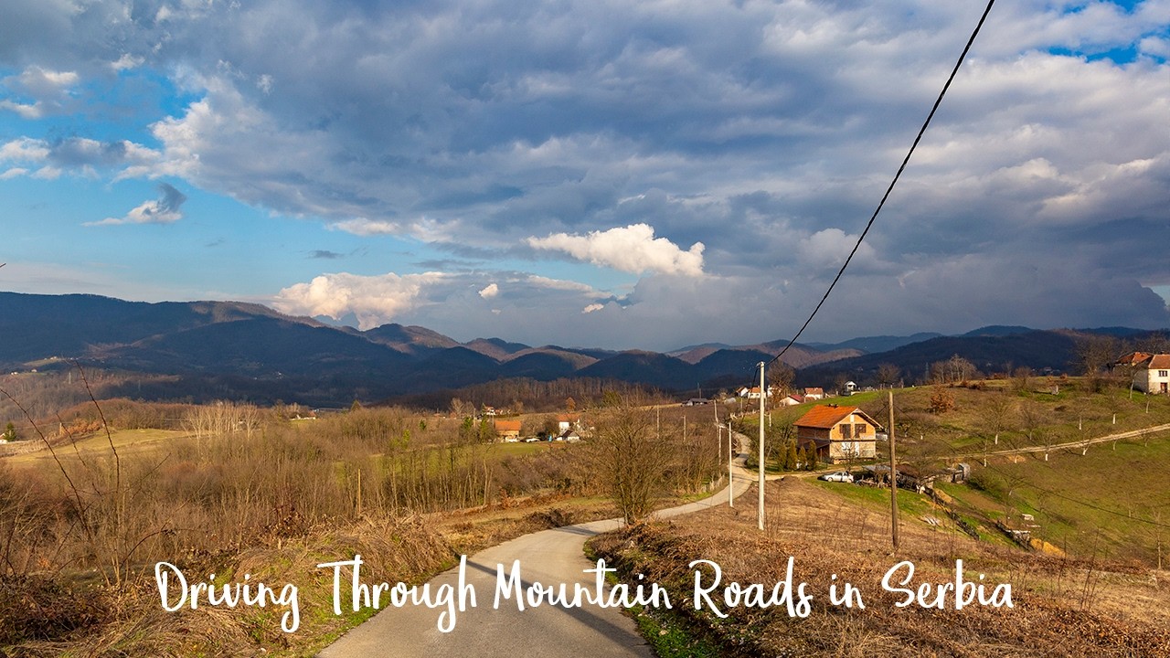 Driving Through Mountain Roads in Serbia | Early Spring 4K