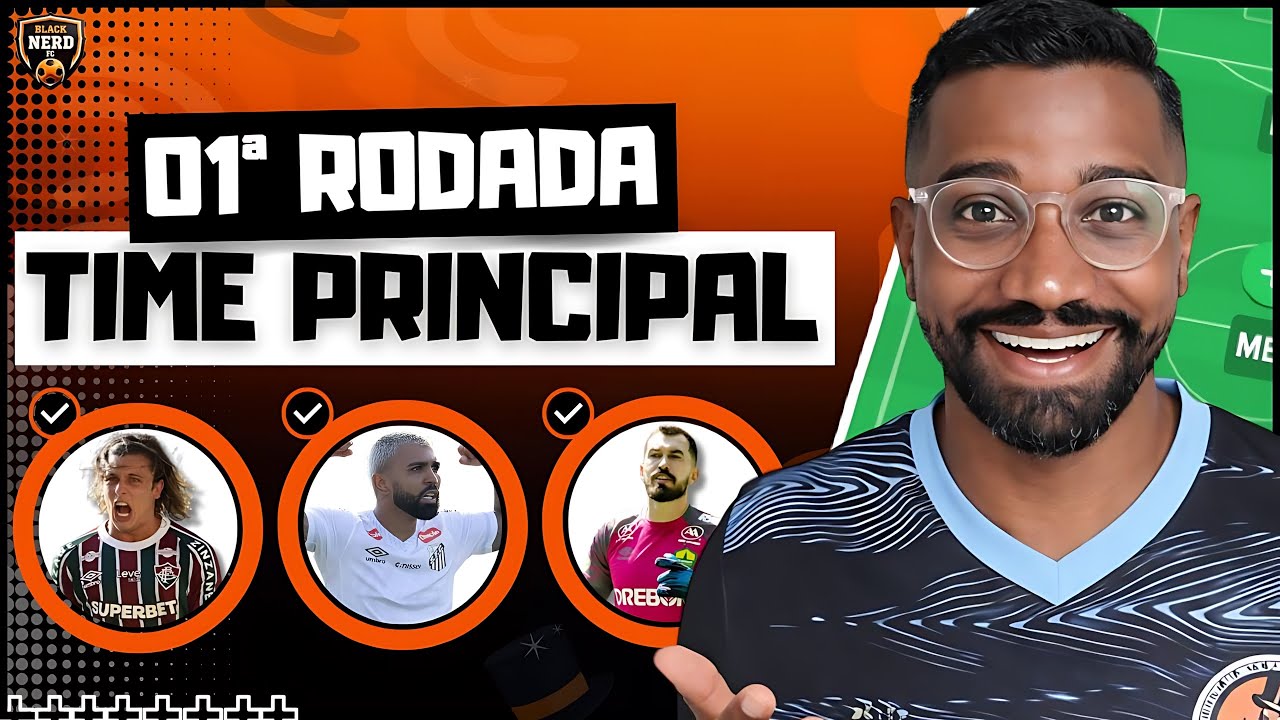 CARTOLAFC RODADA 01: TIME PRINCIPAL ATUALIZADO, TIME PRONTO PRA VALORIZAR SEM ESQUECER DE PONTUAR!