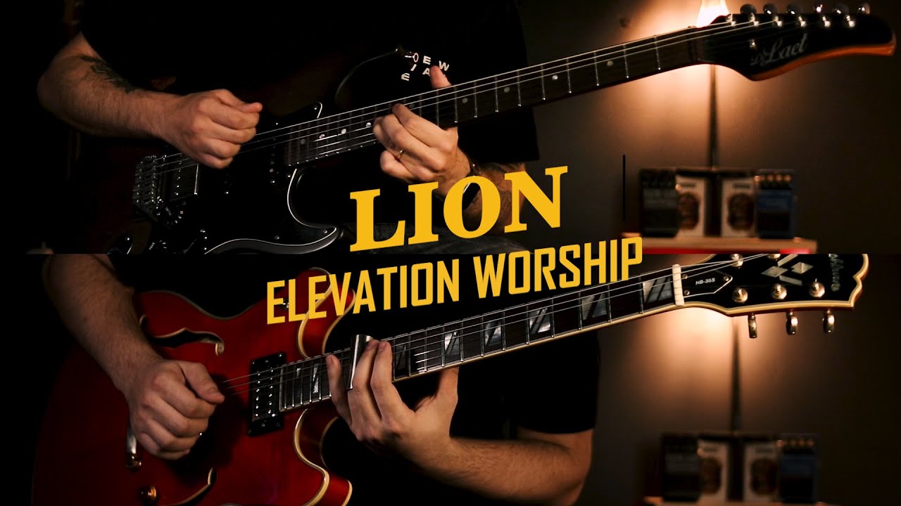 LION - Elevation Worship (feat. Chris Brown & Brandon Lake)  // Guitar Tutorial // key of Dm