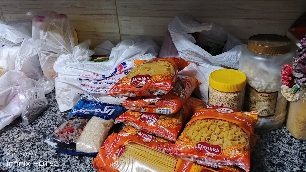 مشتريات شهر 12 خزين البيت وشوفوا وفرت اد ايه من الشهر ال فات لخزين رمضان 