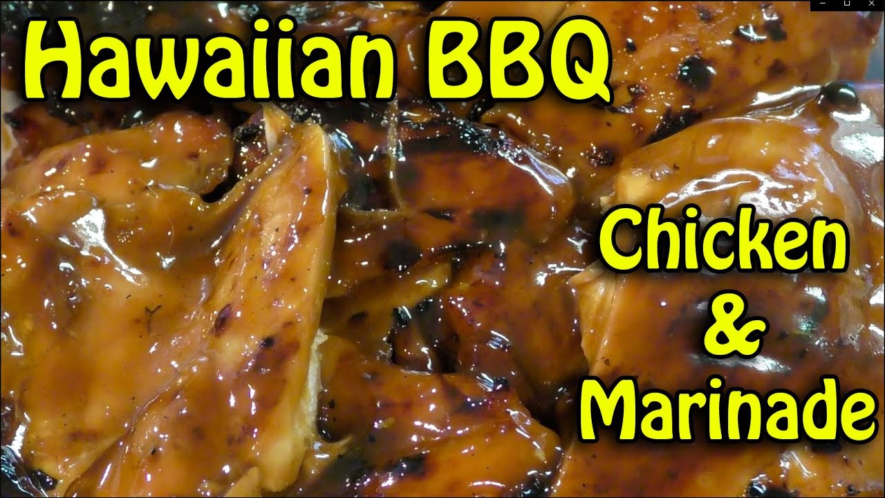 Hawaiian BBQ chicken recipe