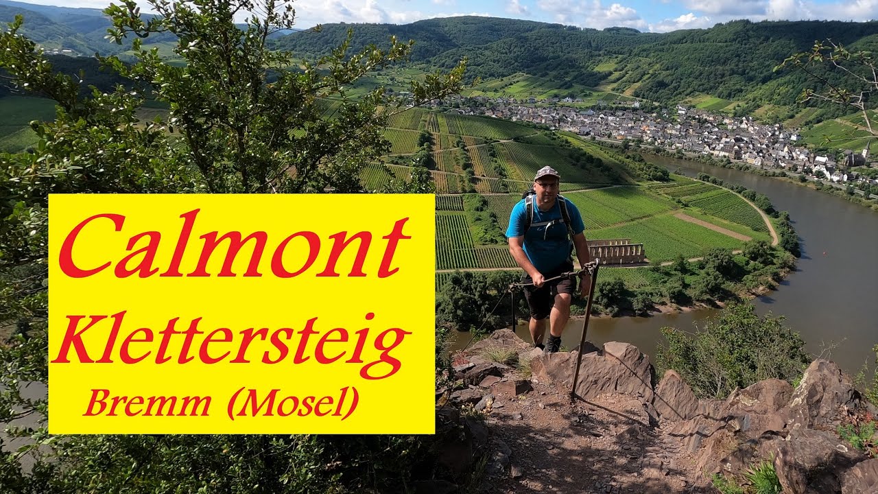 Calmont Kletterteig. Der längste und bekannteste Klettersteig an der Mosel.