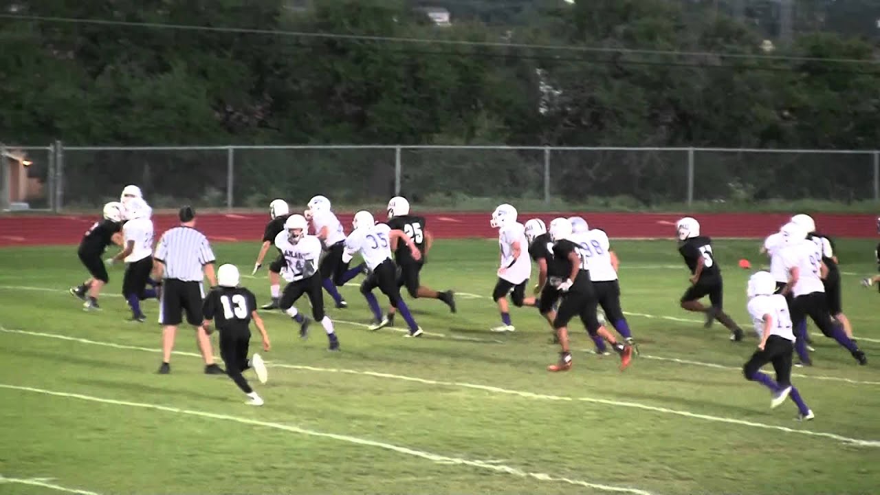 2015 Lamar Scotties vs Hudson Bend Buccaneers - 8th grade football