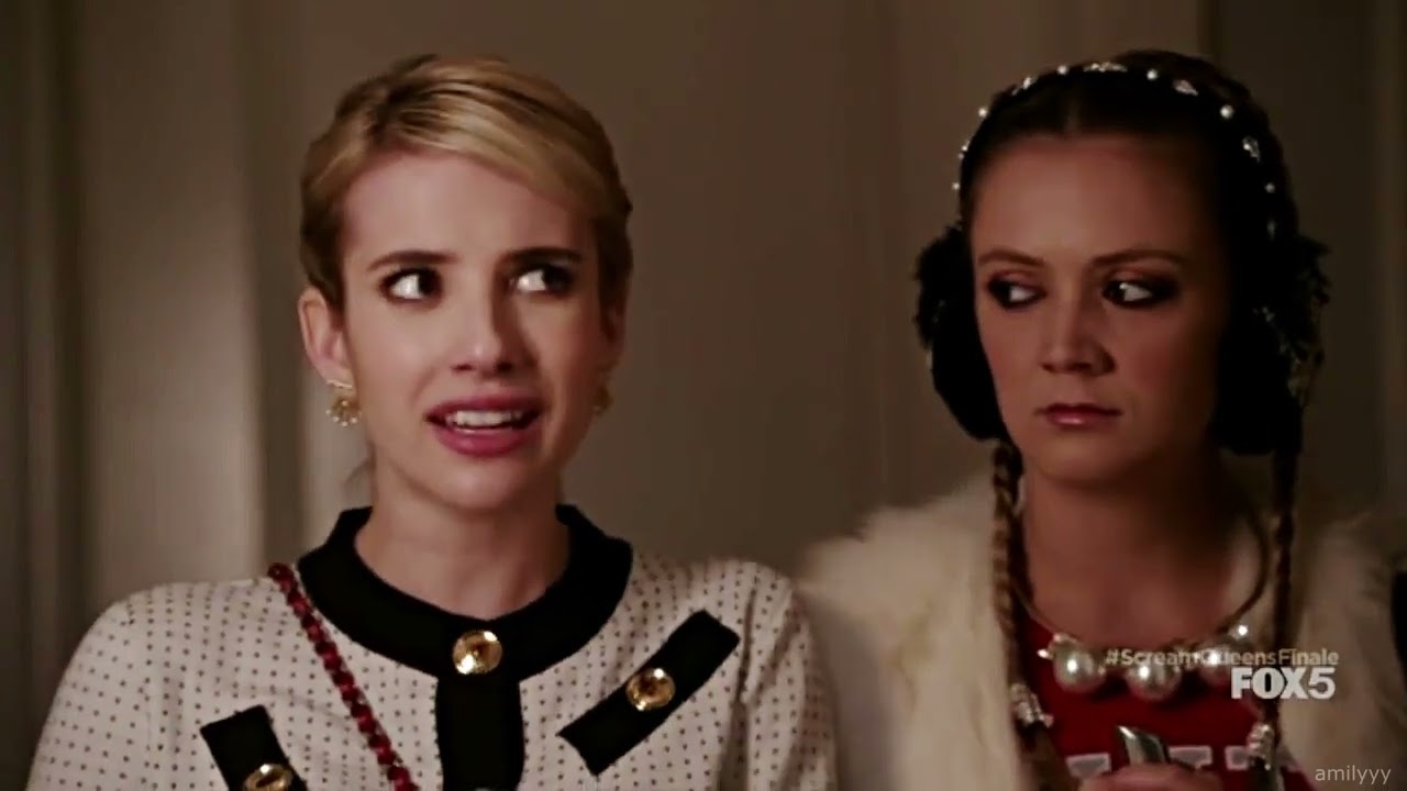 scream queens giving me serotonin