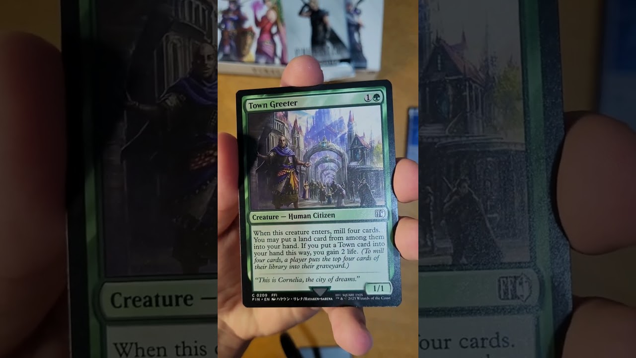 MTG Final Fantasy Play Booster