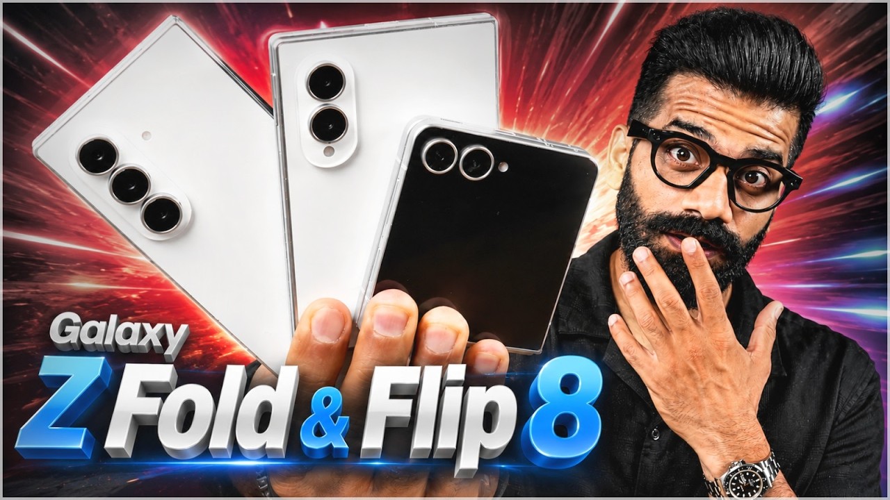 Samsung Galaxy Z Fold 8, Z Fold Ultra & Z Flip 8 First Look - New Foldables!🔥🔥🔥