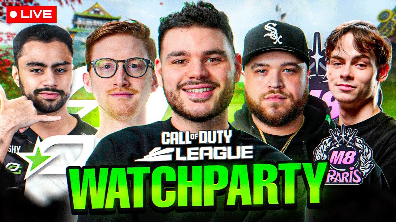 🔴LIVE - CDL WATCH PARTY OpTic TEXAS vs GENTLE MATES PARIS | CDL MAJOR 1 DAY 4