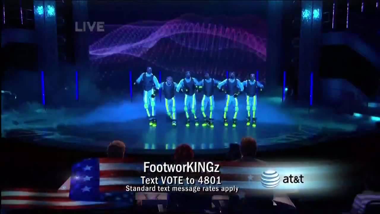 FootworKINGz 3rd Quarter Final America's Got Talent HD